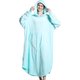 Iconix Oversized Floor-Length Hooded Body Blanket (Teal): 