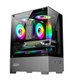Armaggeddon Aquaron Duplex One RGB MicroATX Gaming Case (Black): 