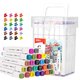Deli 24-Piece Double Sided Sketch Marker Set: 