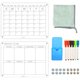 Chenshia Reusable Magnetic Acrylic Planner- Monthly& Weekly Calendar,Fridge: 