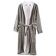 Chenshia Lightweight Luxury Unisex Winter Flannel Fleece Bathrobe Gown - L: 