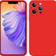 Liquid Silicone Soft Protective Phone Cover Compatible with iPhone 13 Pro Max - Raspberry: 