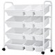 Chenshia Durable 4-Tier Kids Steel-Framed Toy Organizer - 12 Storage Bins: 