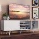 Cinzia TV Unit Stand-White: 