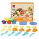 Deli 6 Color Dough Set with Crafting Tools in Food theme: 