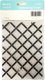 Kamei Embossing Folder - String Weave (4 x 6"): 