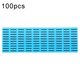 iPhone 15 Pro 100pcs/set LCD Bottom Black Adhesive Sticker(02): 