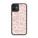 Custom Printed TPU Cases - Apple iPhone 12 Mini  ('Baby Pink Leopard Print' by Caitscases): 