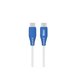 Loopd 60W 1.2m Type C to Type C Cable (Blue and White): 