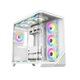 Armaggeddon Aquaron X-Curve GiGa 10 ATX Gaming Case with 10 ARGB Fans - White: 