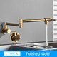 A-Gold,Quyanre Chrome Nickel Black Brass Pot Filler,Kitchen Accessories: 