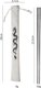 1 Pair Silver,,1 Set or Pair,Portable Non-slip Stainless Steel Utensil Set Laser Dragon Design Chopsticks Fork Spoon for...