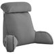 Chenshia Reading Cushion,Back Pillow for Bed Sitting Up with Washable Cover - Graphite: 