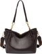 902021F1B,Real Cow Leather Women's Hobo Bag Elegant Minimalist: 