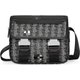 Black,Men's shoulder bag crossbody bag: 