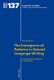 The Emergence of Patterns in Second Language Writing - A Sociocognitive Exploration of Lexical Trails (Paperback, New edition):...