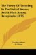 The Poetry Of Traveling In The United States; And A Week Among Autographs (1838) (Paperback): Caroline Gilman