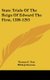 State Trials Of The Reign Of Edward The First, 1289-1293 (Hardcover): Thomas F. Tout, Hilda Johnstone