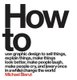 How To (Hardcover): Michael Bierut