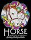 Horse and Pony in Mandala Coloring Book - Adults Coloring Book (Paperback): Tiny Cactus Publishing
