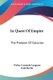In Quest Of Empire - The Problem Of Colonies (Paperback): Walter Consuelo Langsam