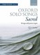 Oxford Solo Songs: Sacred - 16 songs with piano or organ (Sheet music, High voice book + CD): Oxford