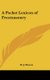 A Pocket Lexicon of Freemasonry (Hardcover): W. J. Morris
