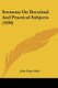 Sermons On Doctrinal And Practical Subjects (1838) (Paperback): John Hope Muir