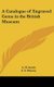A Catalogue of Engraved Gems in the British Museum (Hardcover): A.H. Smith