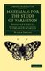 Materials for the Study of Variation - Treated with Especial Regard to Discontinuity in the Origin of Species (Paperback):...