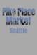Pike Place Market - Seattle Neighborhood Skyline (Paperback): Seattle Skyline Notebook