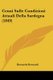 Cenni Sulle Condizioni Attuali Della Sardegna (1849) (Italian, Paperback): Bernardo Bernardi