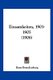 Einsamkeiten, 1903-1905 (1906) (English, German, Paperback): Hans Brandenburg