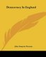 Democracy in England (Paperback): John Simpson Penman