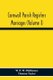 Cornwall Parish Registers. Marriages (Volume I) (Paperback): W.P.W. Phillimore, Thomas Taylor