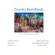 Country Back Roads (Paperback): Eugene Robbins, Mary K Hukill