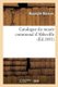 Catalogue Du Musee Communal d'Abbeville (French, Paperback): Maissin-H