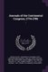 Journals of the Continental Congress, 1774-1789 - 1 (Paperback): United States Continental Congress