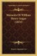 Memoirs Of William Henry Angas (1834) (Paperback): Francis Augustus Cox