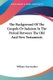 The Background Of The Gospels Or Judaism In The Period Between The Old And New Testaments (Paperback): William Fairweather