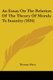 An Essay On The Relation Of The Theory Of Morals To Insanity (1834) (Paperback): Thomas Mayo
