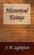 Historical Essays (Paperback): Joseph B. Lightfoot