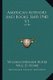 American Authors and Books 1640-1940 V1 - A-Les (Paperback): William Jeremiah Burke, Will D. Howe