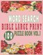 Word Search Bible Large Print 100 Puzzle Book Vol.1 (Large print, Paperback, Large type / large print edition): Jissie Tey