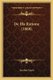 De Illa Ratione (1868) (Latin, Paperback): Iacobus Vasen