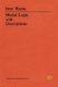 Modal Logic with Descriptions (Paperback, Softcover reprint of the original 1st ed. 2001): Imre Rusza