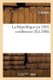 La Republique En 1885, Conference (French, Paperback): J Serres