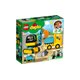 LEGO DUPLO Town Truck and Tracked Excavator: 
