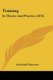 Training - In Theory And Practice (1874) (Paperback): Archibald Maclaren