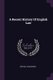 A Recent History Of English Law (Paperback): Arthur Lyon Cross